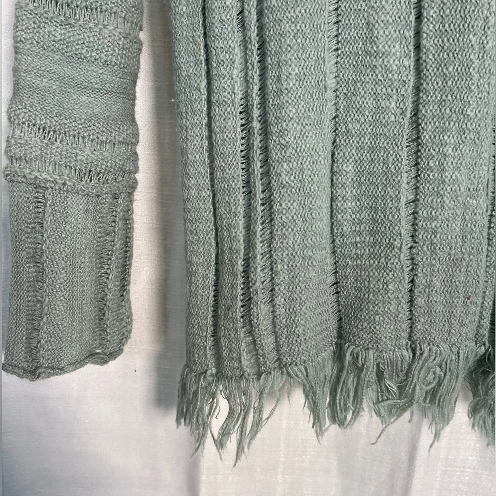 NWT Free‎ People Fringe Trim Sweater- XS